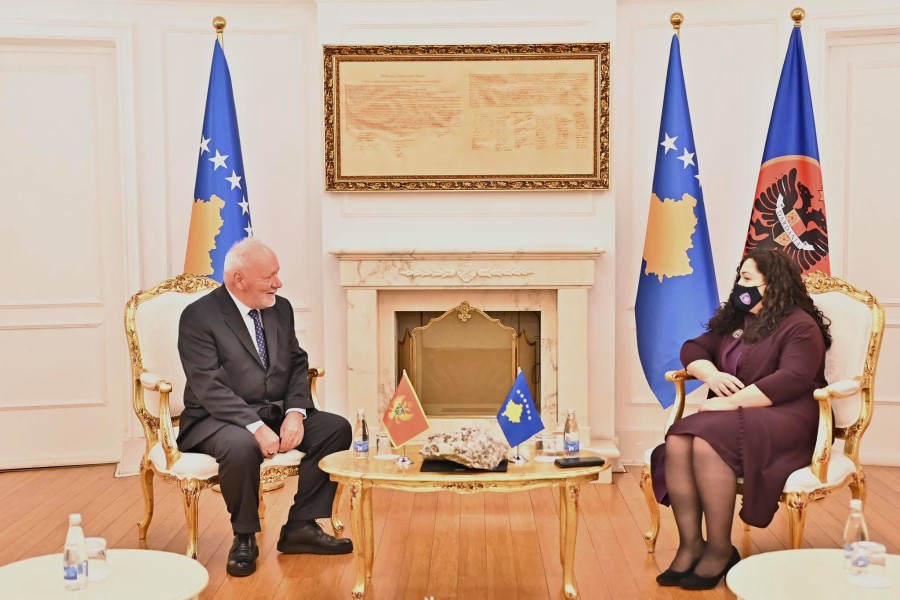 Osmani received Ambassador Dinosha in a farewell meeting