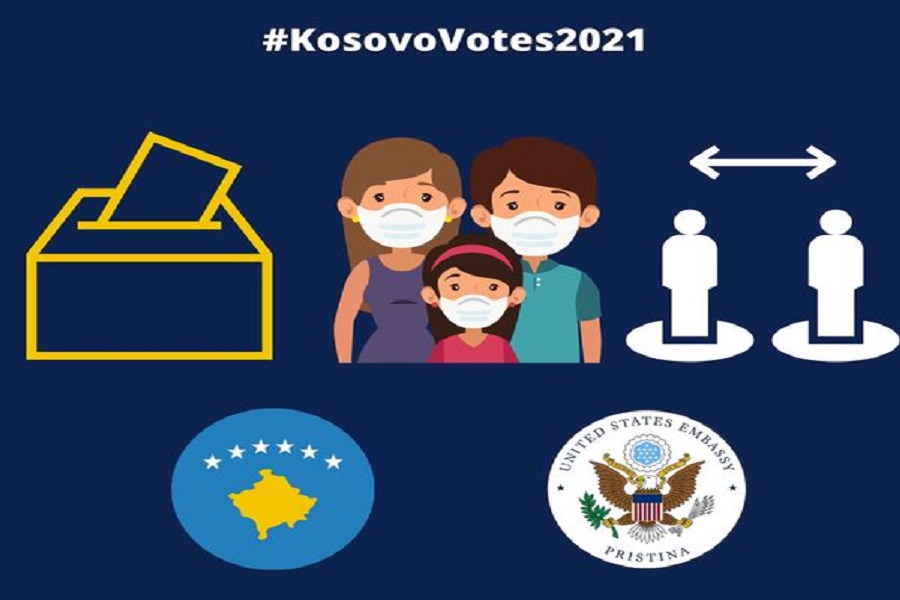 The US Embassy in Prishtina issued another call for voters