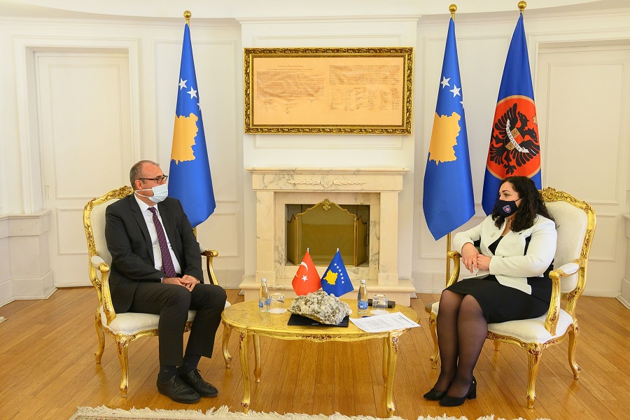 ​Osmani-Sakar discuss Kosovo-Turkey bilateral relations