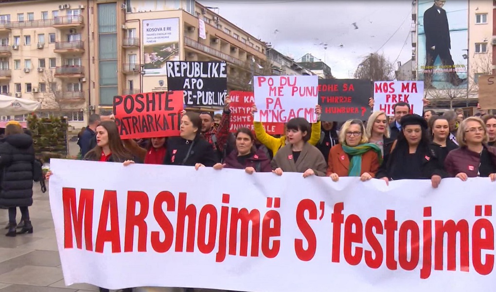 “Against the patriarchy that kills”, today a march in Prishtina