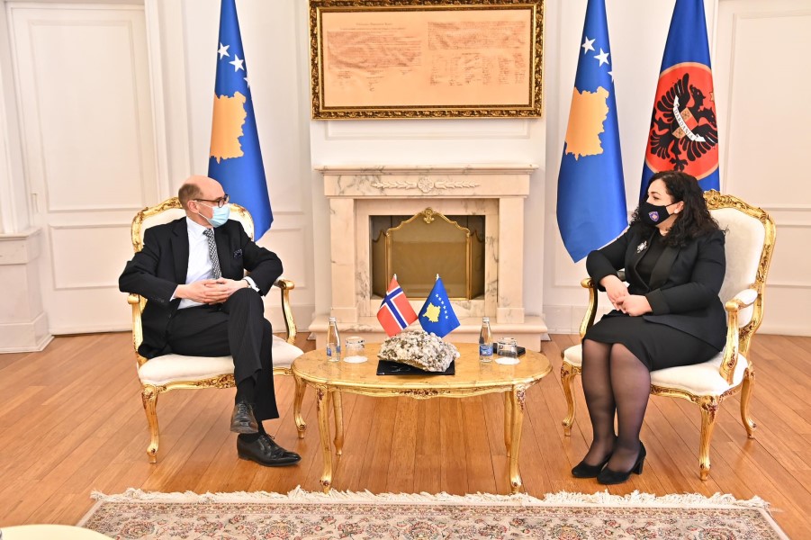 Osmani receives the Norwegian Special Representative for the Western Balkans