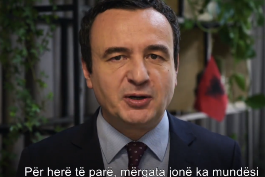 ​Kurti with a video message for the Albanian diaspora of Northern Macedonia: Register!