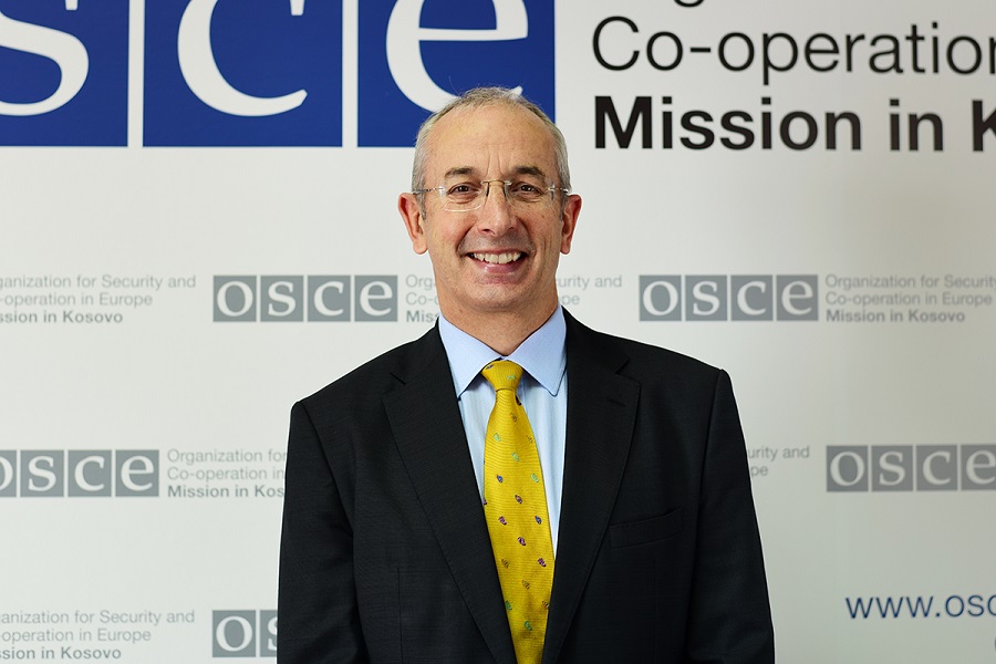 ​British diplomat, Michael Davenport is appointed the new head of the OSCE in Kosovo