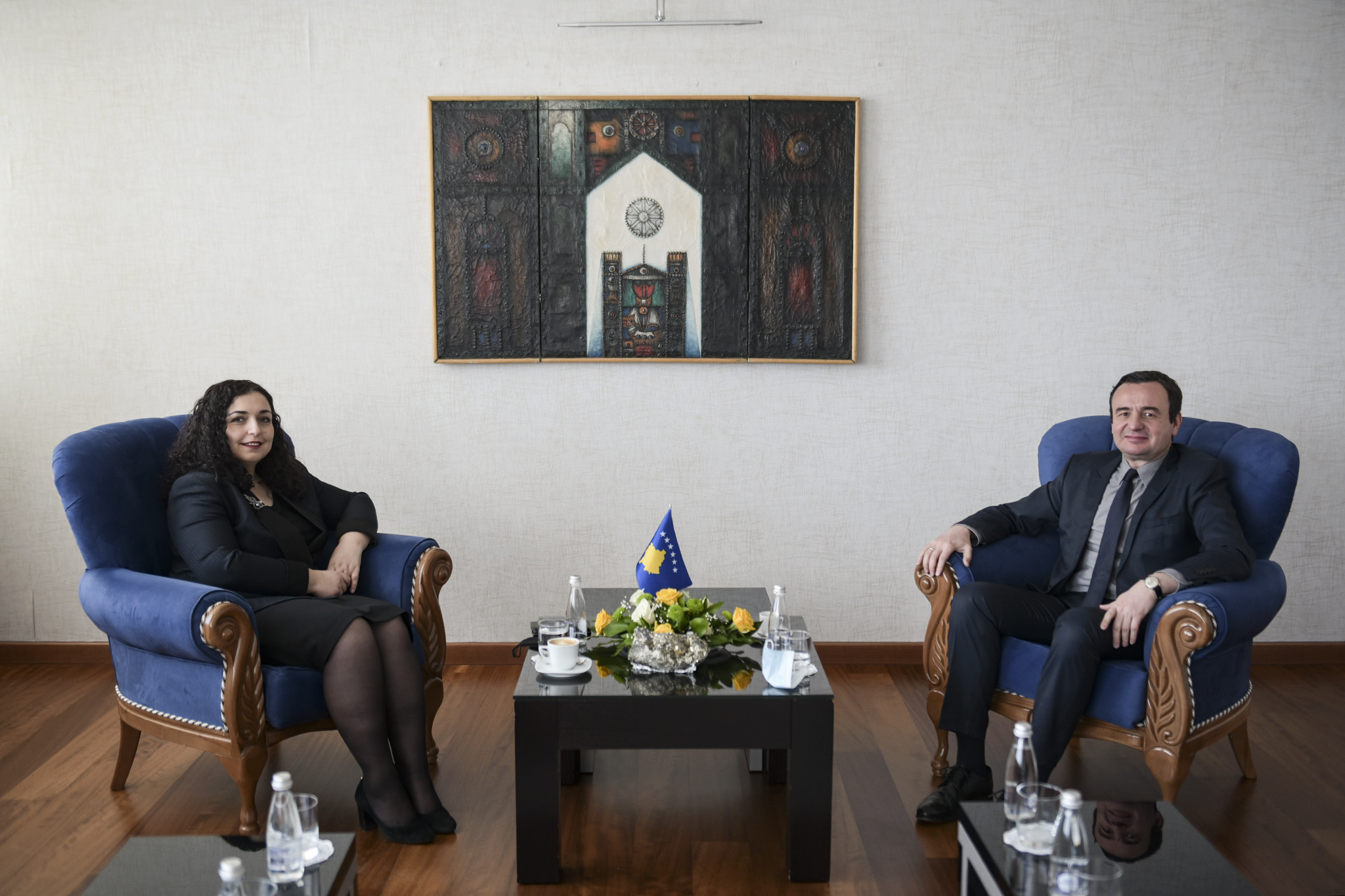 Kurti meets with Osmani, they discuss the country’s comprehensive progress
