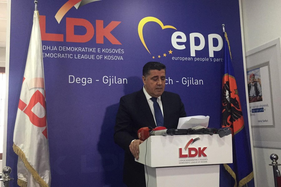 Haziri announces his candidacy, he says that it is time for Vjosa Osmani to return to the LDK