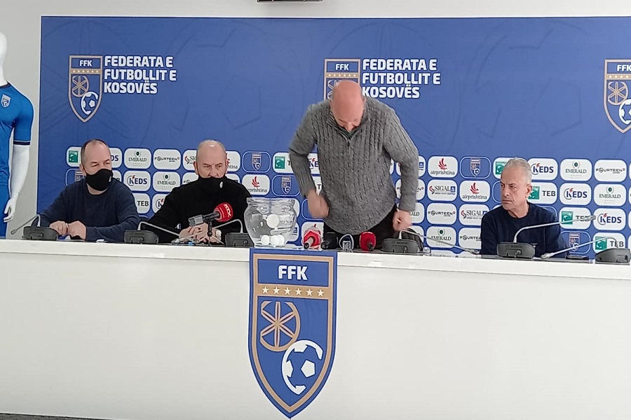 The lot is drawn, these are the semifinal pairs of the Kosovo Cup