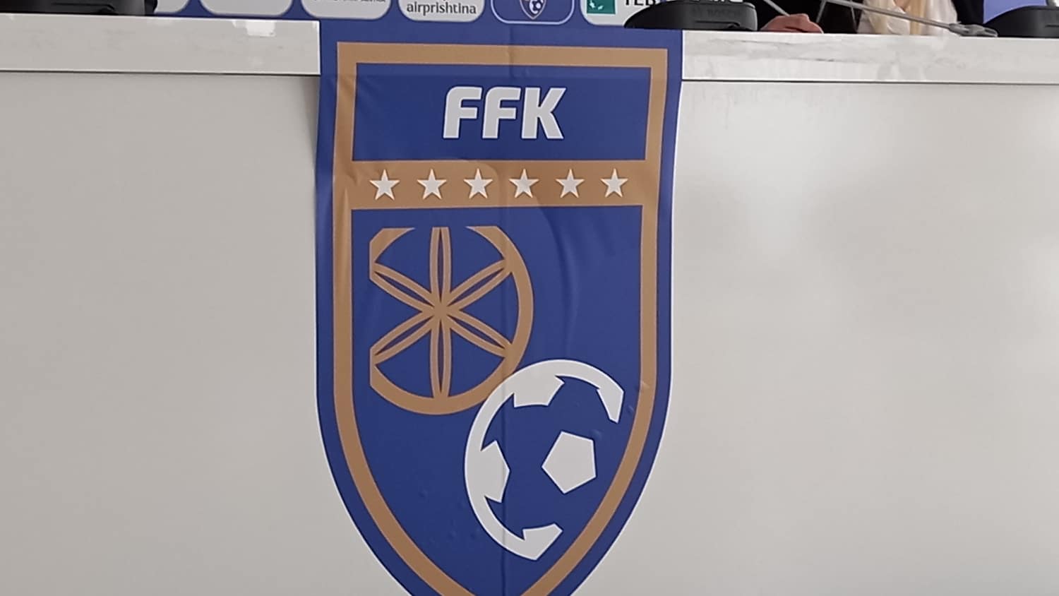 The new logo of FFK and the new jersey of the Kosovo National Team are presented