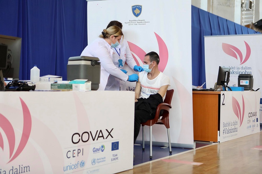 MFMC in Kaçanik receives 70 anti-COVID vaccines, vaccination of health workers starts tomorrow