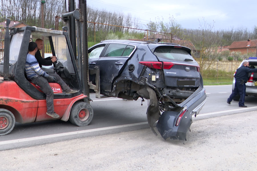 Traffic accident in Leshan of Peja, five people have been injured