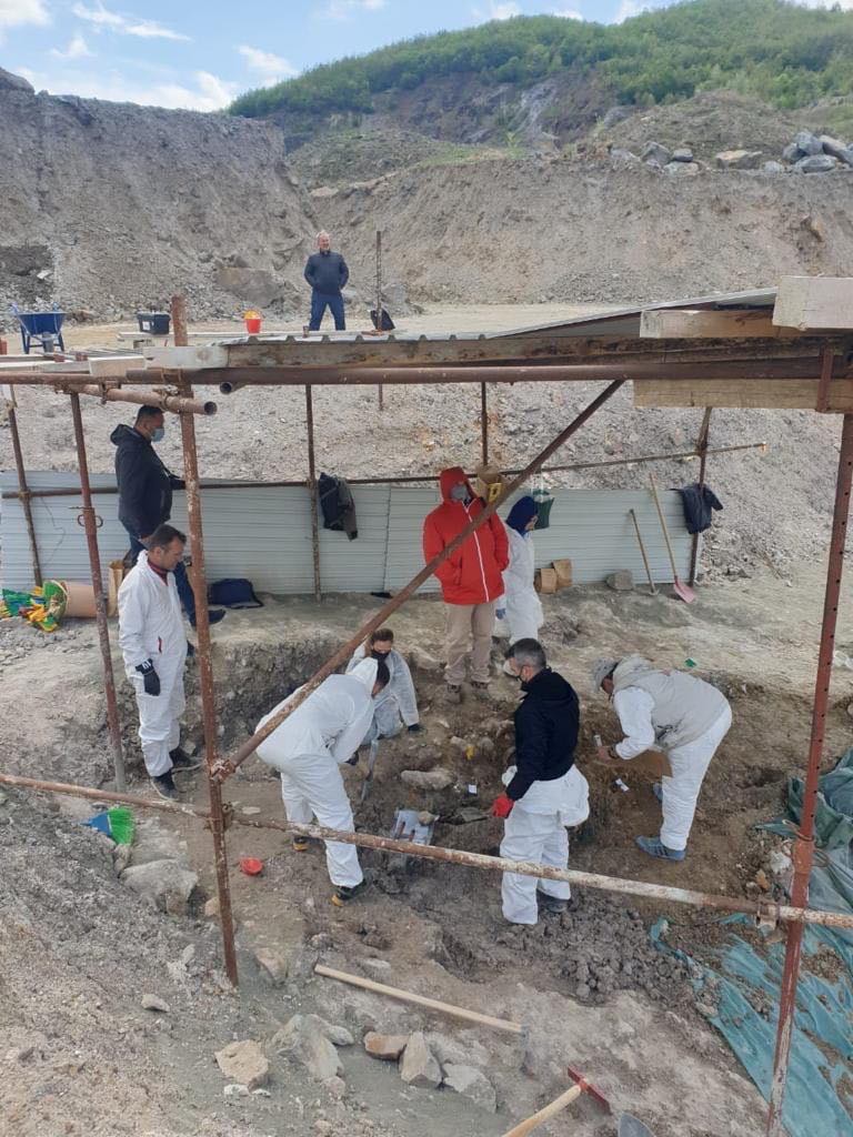 ​Excavations continue in the mass grave in Kizhevak