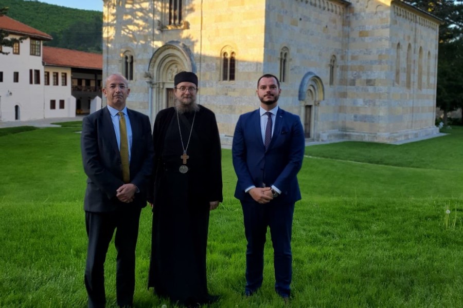 The OSCE calls on for the implementation of the Constitutional decision on the land of the Deçan Monastery