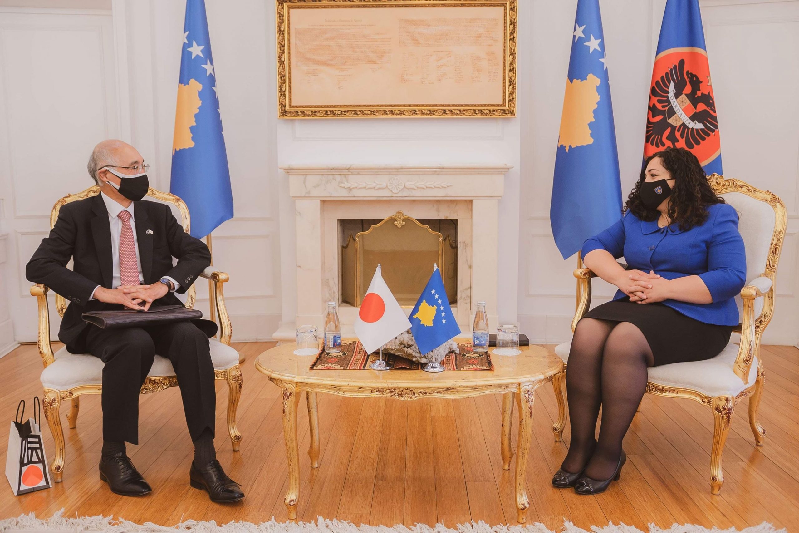 Osmani meets with Mizutani, seeks Japan’s help in overcoming the COVID-19 pandemic