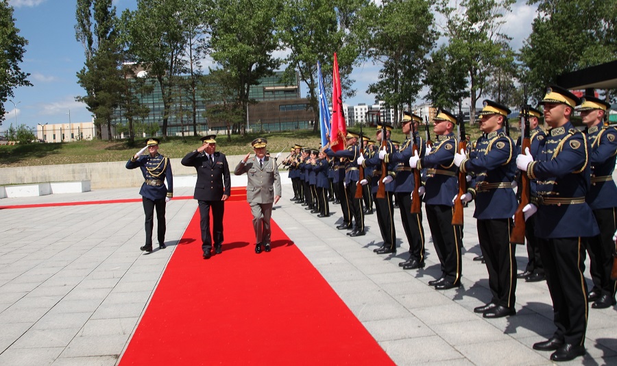 Chief of the Albanian Armed Forces arrived for a two-day visit to Kosovo