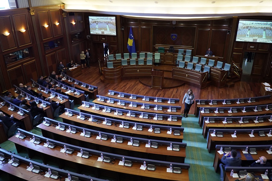 The plenary session where Minister Murati will report begins