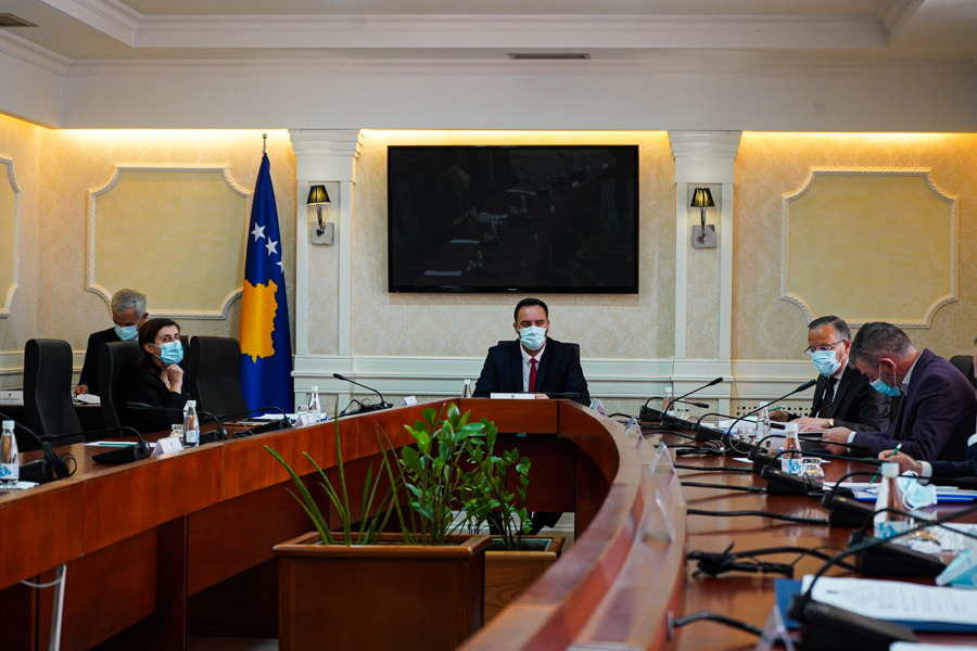 The meeting of the Presidency of the Assembly begins