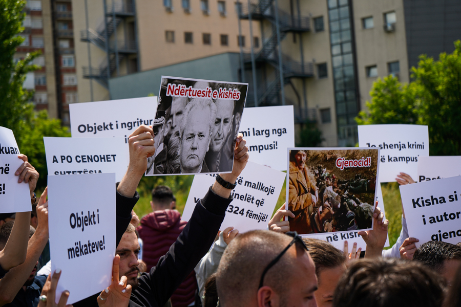 Students demand that the church on the UP campus be turned into a museum: Serbian genocide should be presented there