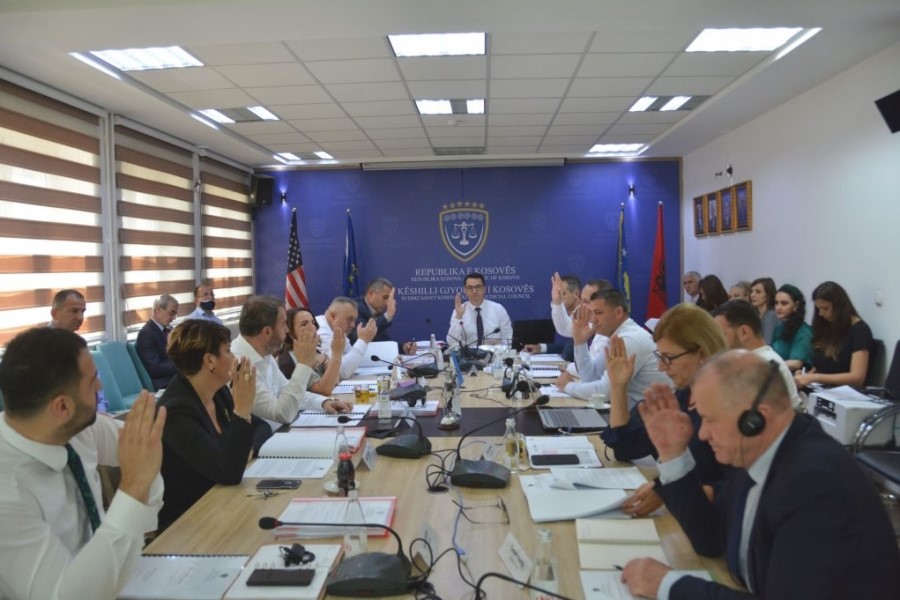 Albert Zogaj is elected the new chairman of the Kosovo Judicial Council