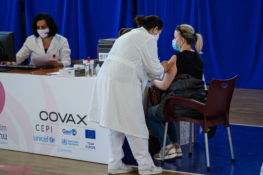 COVID-19 in Kosovo, only 29,314 citizens have been vaccinated with the second dose