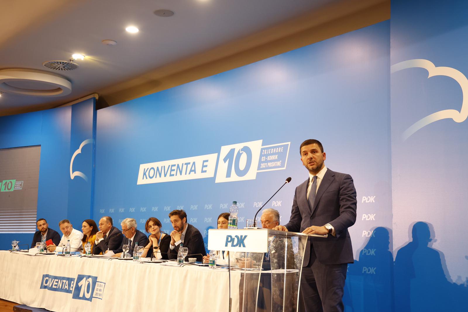 Krasniqi: PDK will be open and reformed to become the first political address in Kosovo