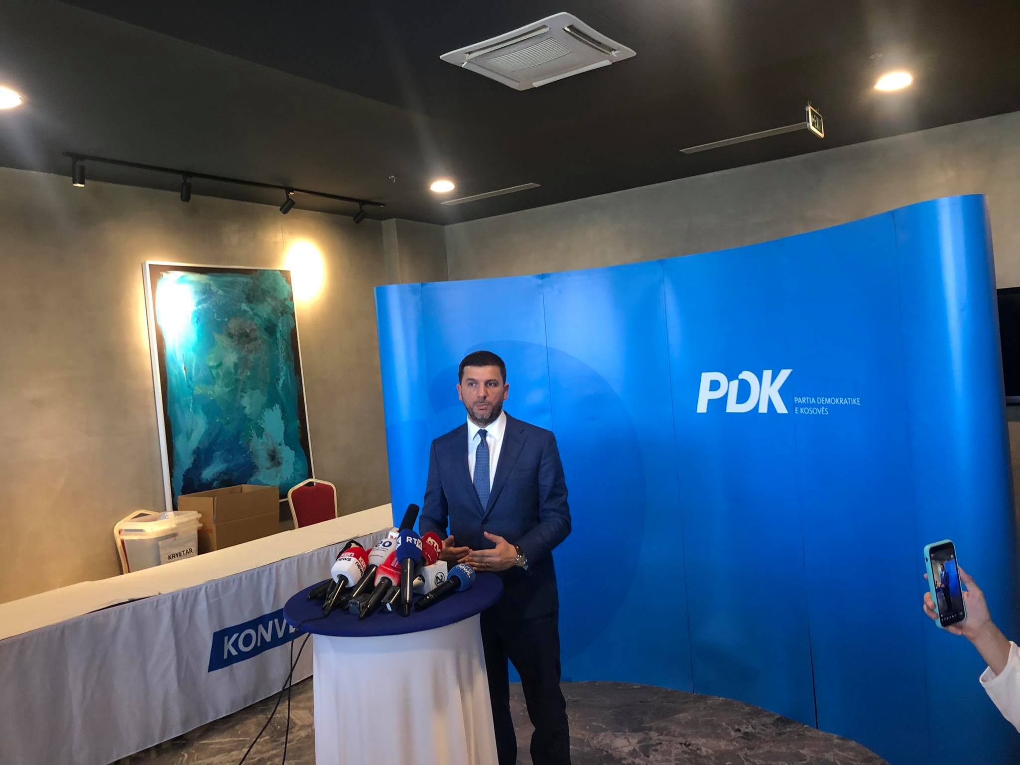 Krasniqi: From today I will work for the creation of the new executive team of PDK