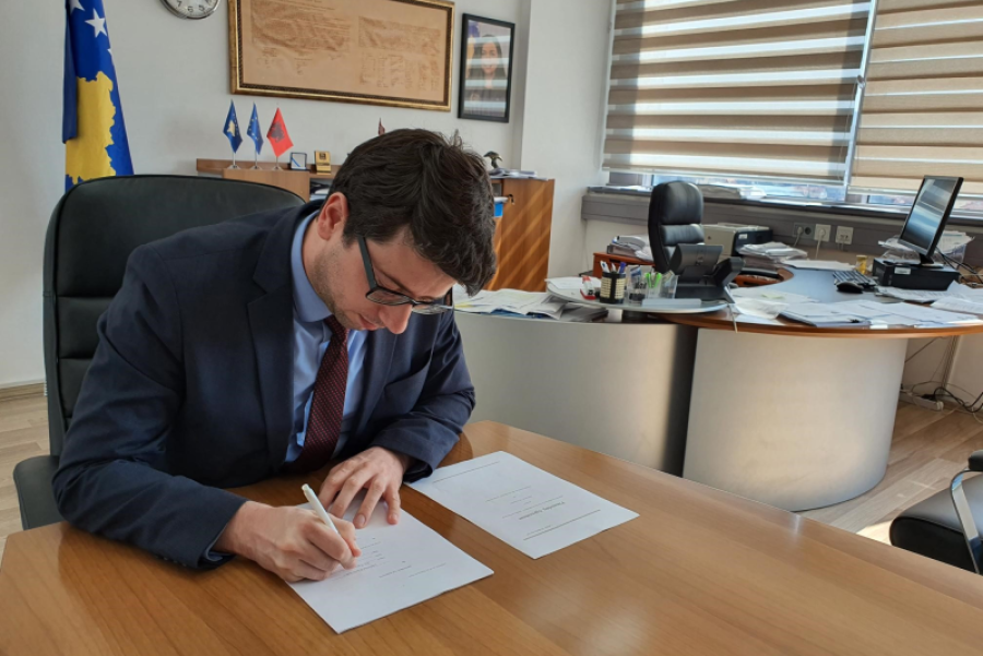 The agreement with the World Bank for additional financing of the Kosovo Emergency Project for COVID-19, has been signed
