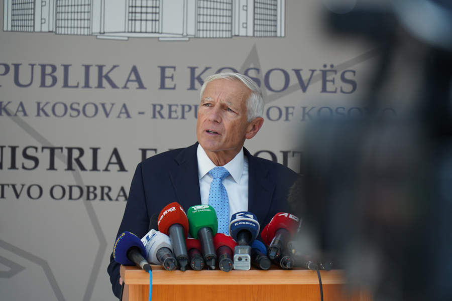 General Clark is impressed with Kosovo’s progress towards democracy