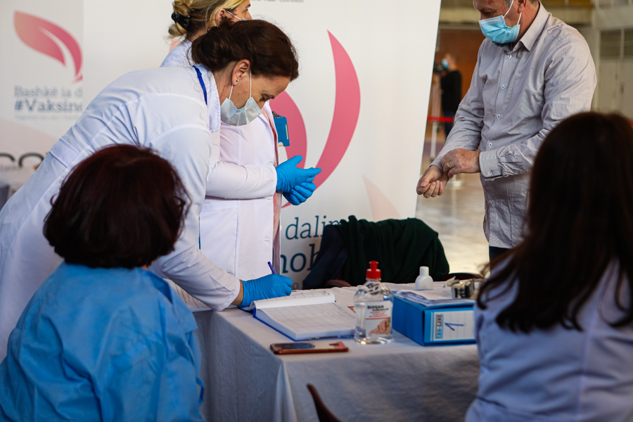 Over 19,000 doses of COVID-19 vaccine are given in one day