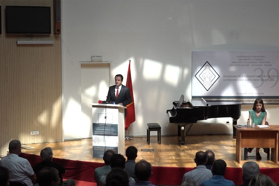 Language Seminar opens, Kurti: Learning Albanian in the diaspora remains an important factor