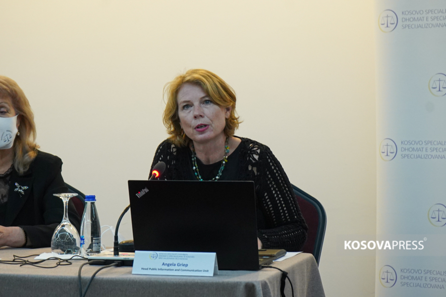 Trendafilova says that they are focused on witness protection, in Prishtina she also spoke about the mandate of the Specialist Chambers