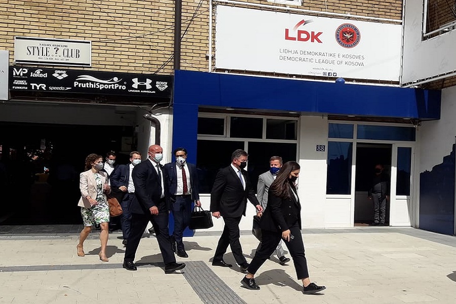 Lajçak’s meeting in LDK ends