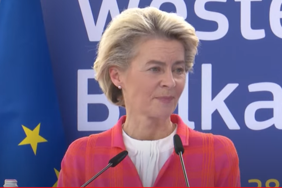 Von der Leyen: The situation in northern Kosovo is worrying, reduce tensions and resume dialogue