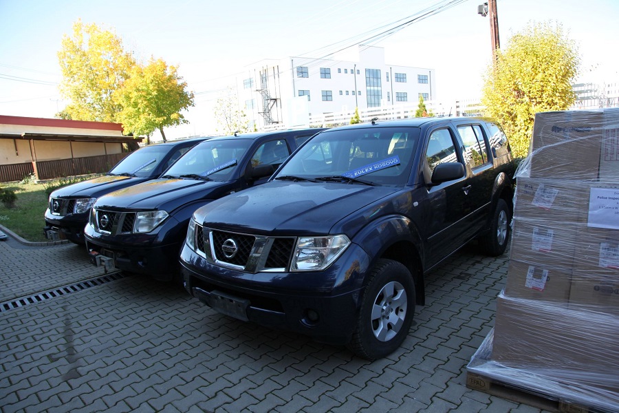 PIK received a donation of vehicles and other equipment from EULEX