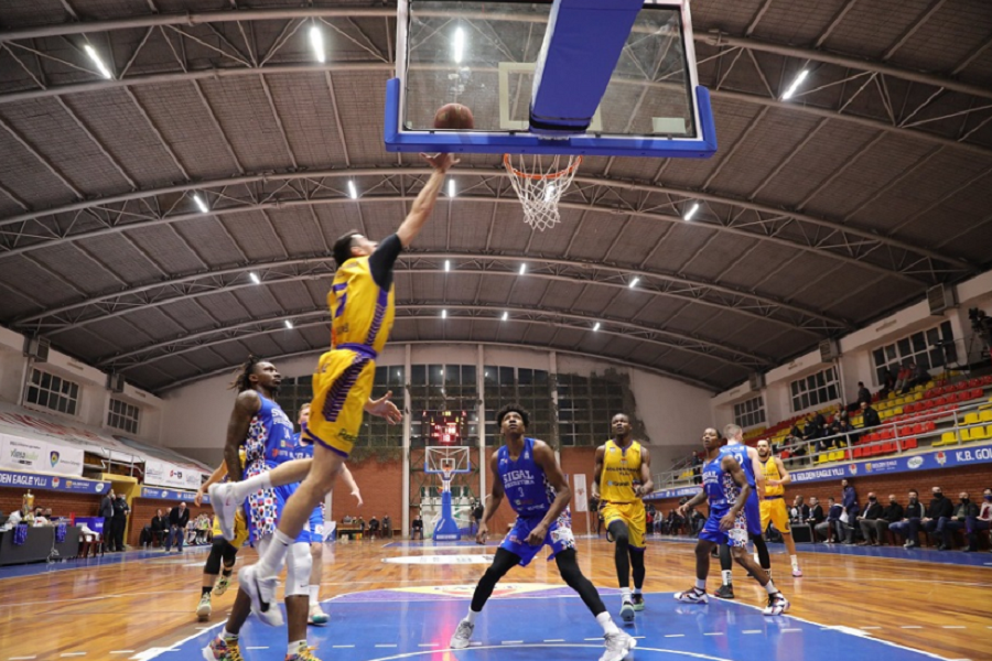 The ranking in the Kosovo Super League in basketball after seven matches