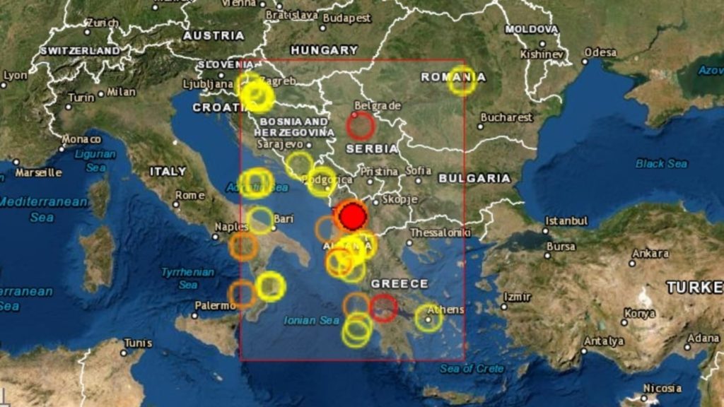 Another earthquake in Albania