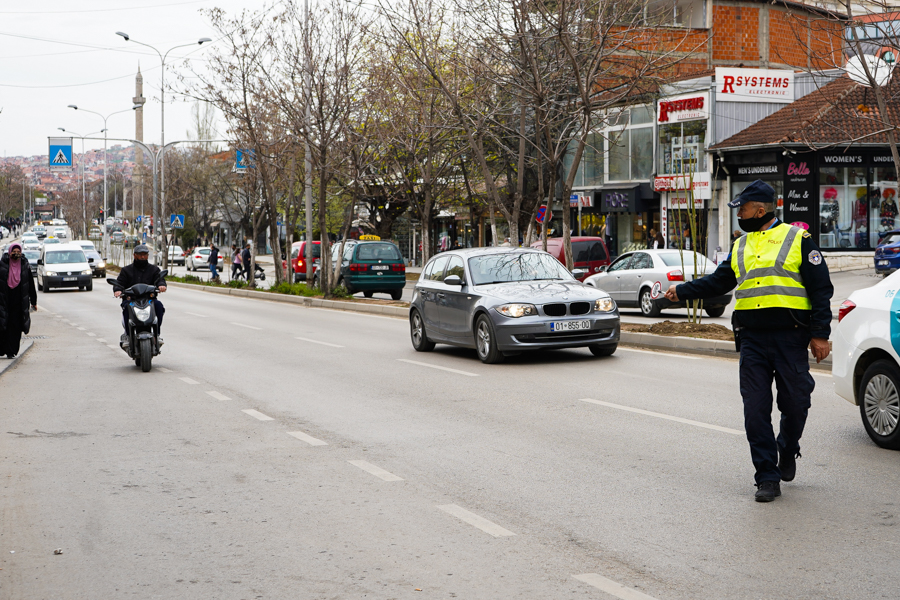 487 traffic tickets issued during the weekend in Prizren