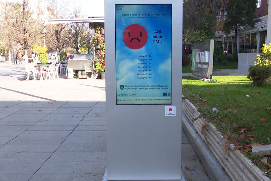 ​Prishtina with poor air quality