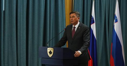 Pahor visits Kosovo tomorrow