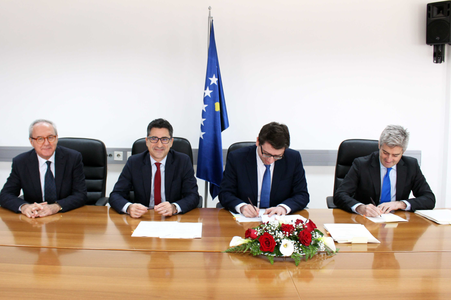 Two agreements have been signed with EIB and EBRD for Construction of Wastewater Treatment Plant in Mitrovica