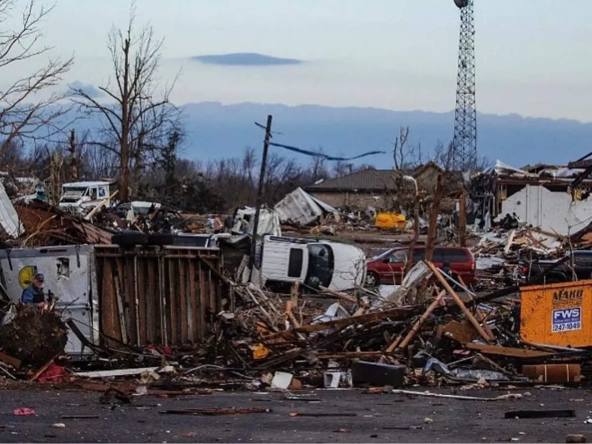 ​Biden: Tornadoes as a result of climate change