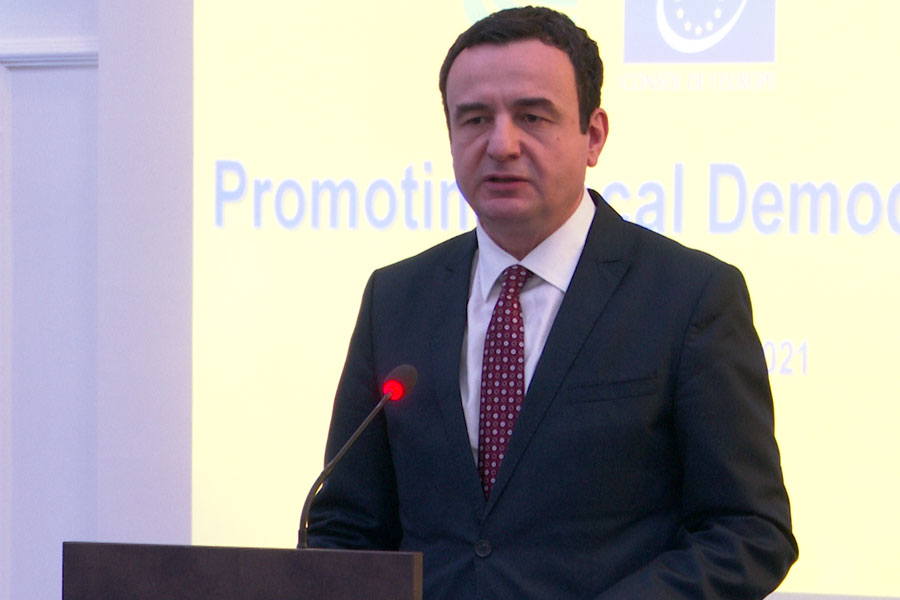 Kurti: The footnote does not reflect the reality of an independent and European Kosovo