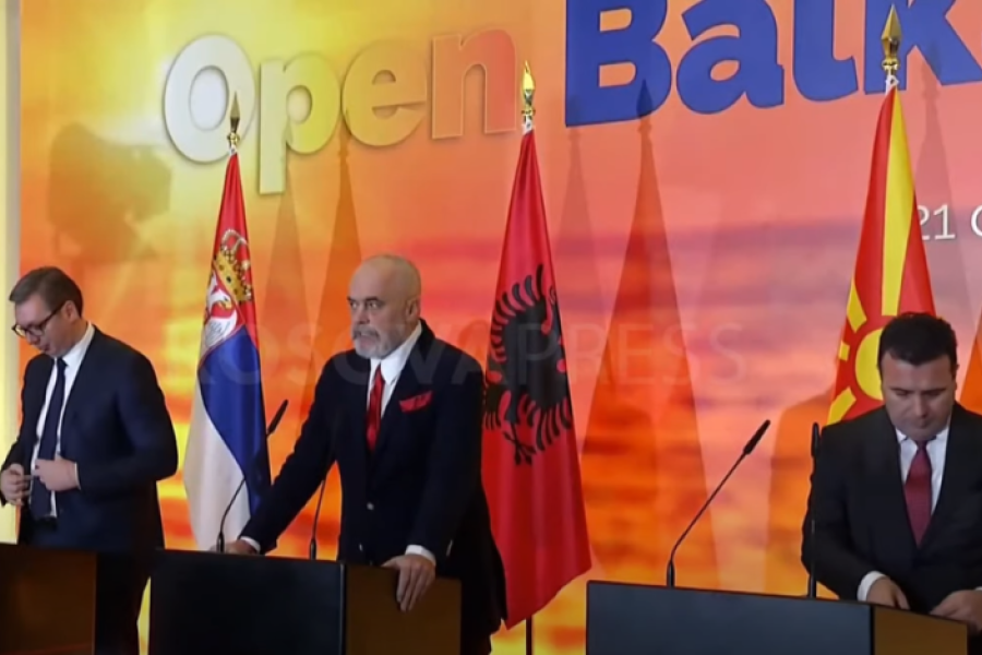 The EU endorsement, ‘Open Balkan’ leaders call on Kosovo, Montenegro and Bosnia to join this initiative