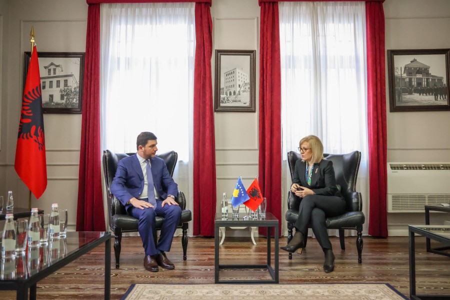 Krasniqi in Tirana: Intensification of cooperation between Kosovo and Albania should be a state priority