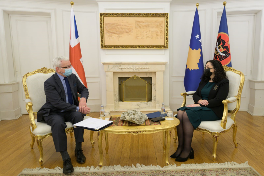 Osmani receives the British MP