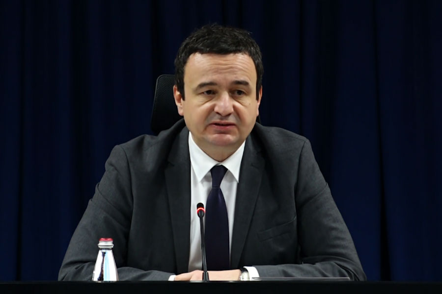 Kurti insists: This year we will apply for membership in the European Union