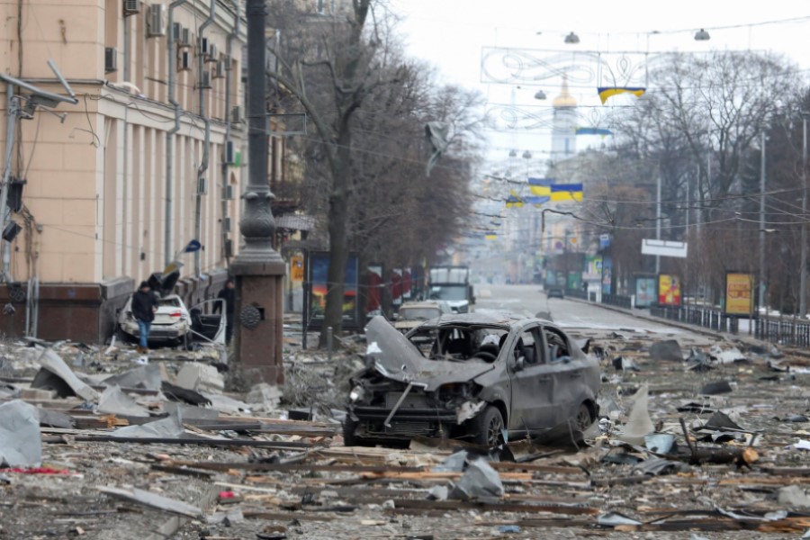 So far 10 dead and 35 injured in the attack in Kharkiv