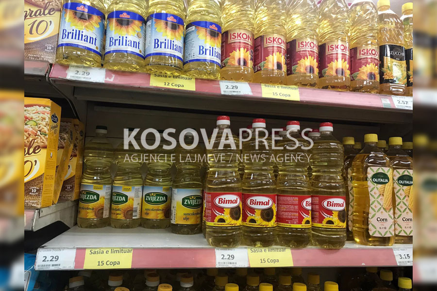 Edible oil prices skyrocket, 1 liter of oil now costs 2.29 euros