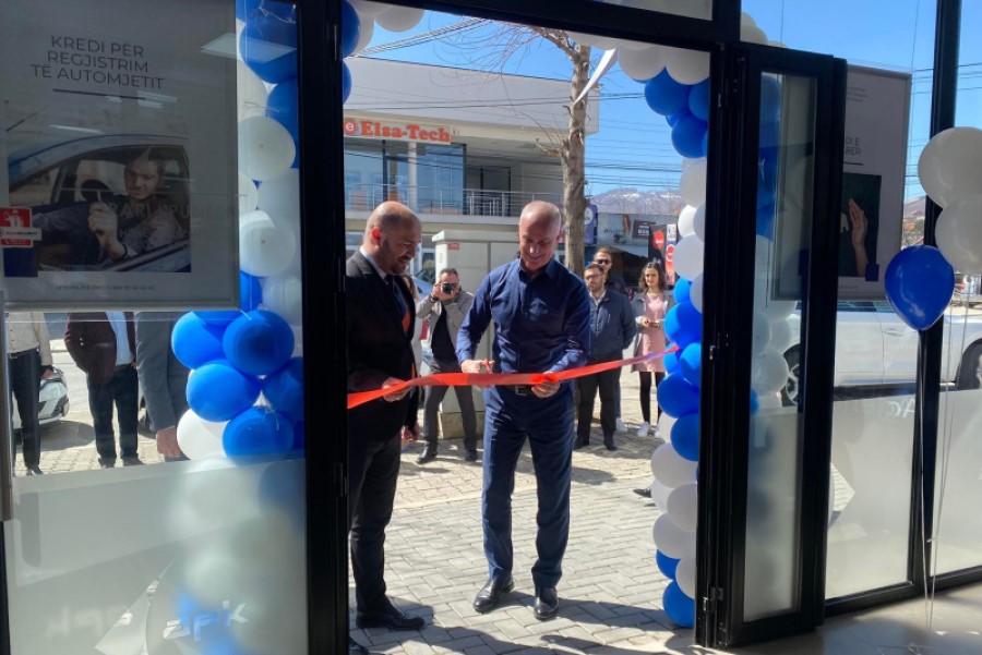 AFK opens its 25th branch in Shtime, Anadolli: We plan to help this municipality financially