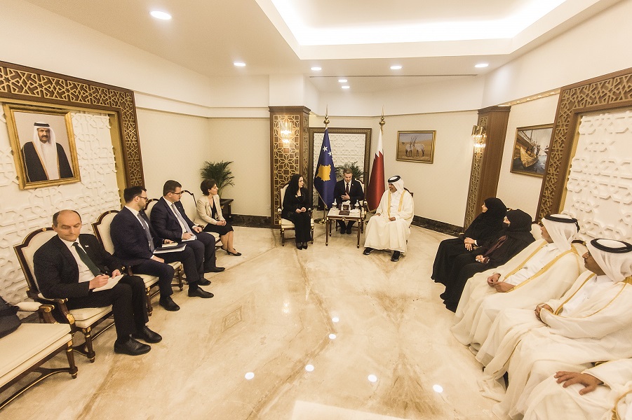 Osmani: Kosovo and Qatar committed to deepening bilateral relations