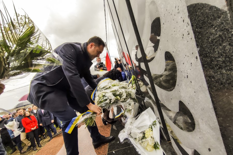 Konjufca honored the fallen of Lybeniq