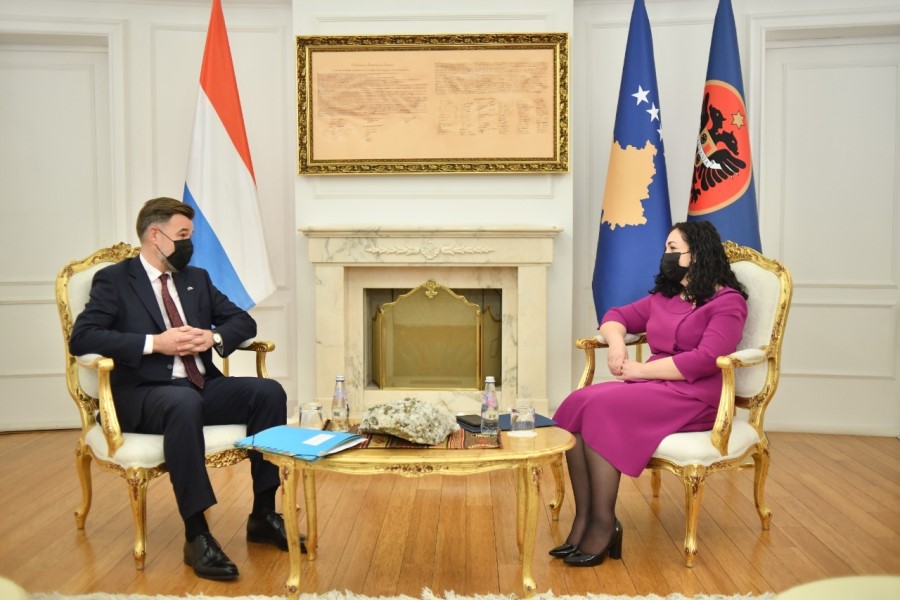 Osmani met with the Minister for Development Cooperation and Humanitarian Affairs of Luxembourg